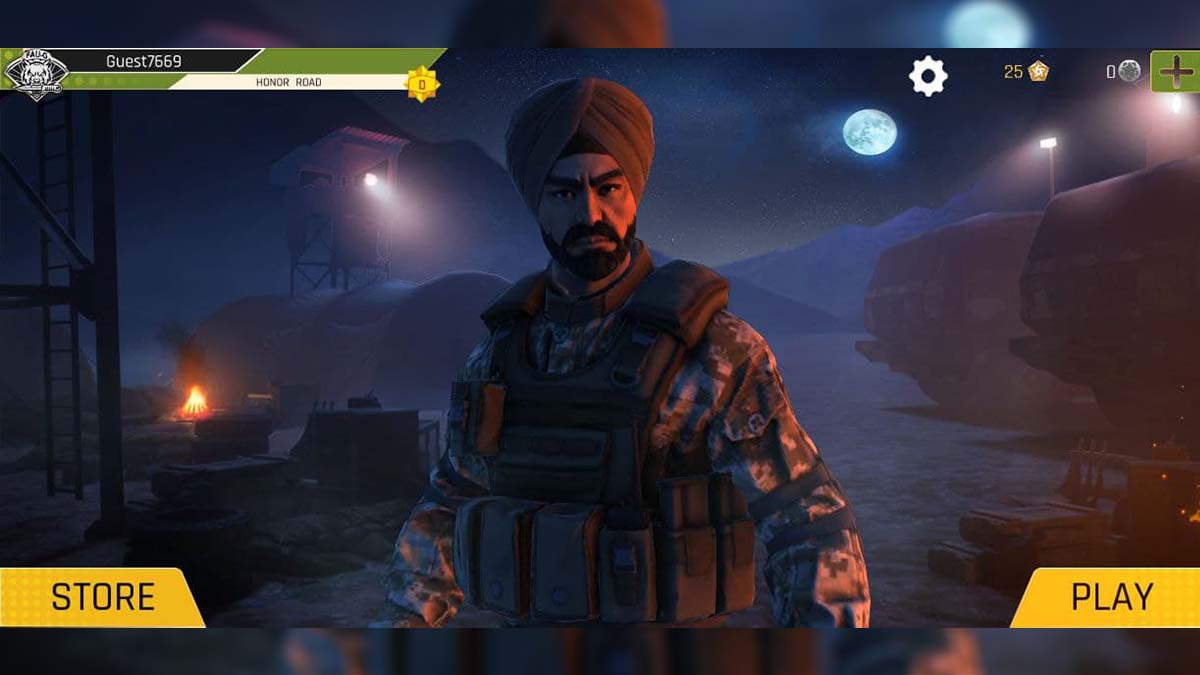 FAU-G launched on Android, Gameplay FAU-G launched on Android, Gameplay