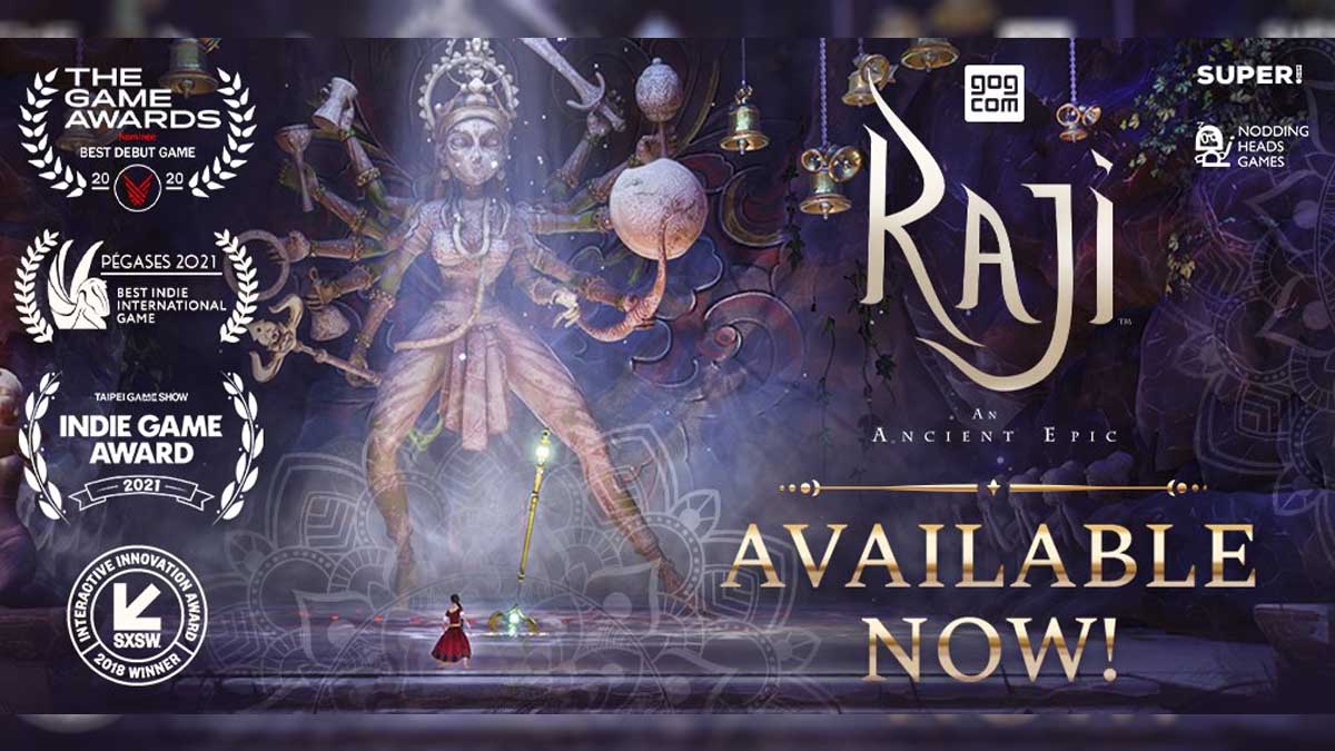 Raji An Ancient Epic lands on GOG Nodding Heads Games 2021 roadmap Raji An Ancient Epic lands on GOG Nodding Heads Games 2021 roadmap