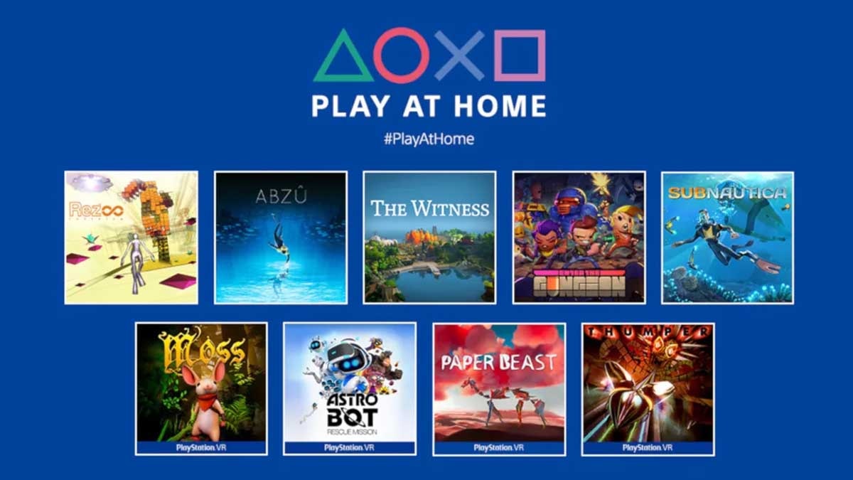 Sony Play at Home 2021 List of 10 free PlayStation games March 2021 Sony Play at Home 2021 List of 10 free PlayStation games March 2021